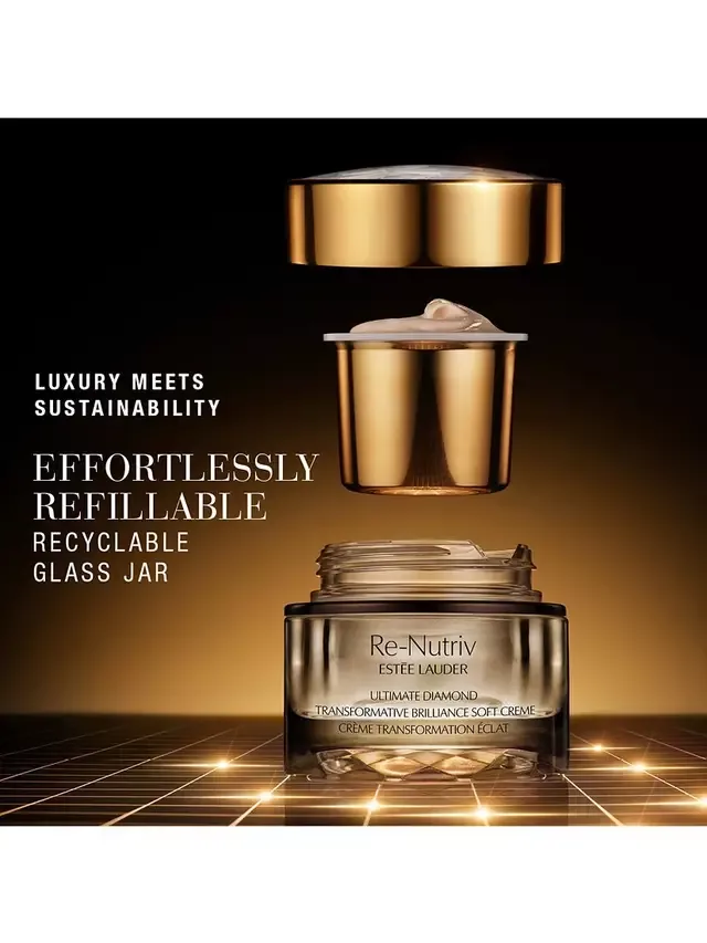 Крем для лица Estée Lauder — Сменный блок крема для лица Re-Nutriv Ultimate Diamond Transformative Brilliance Soft, 50 мл — фото 4