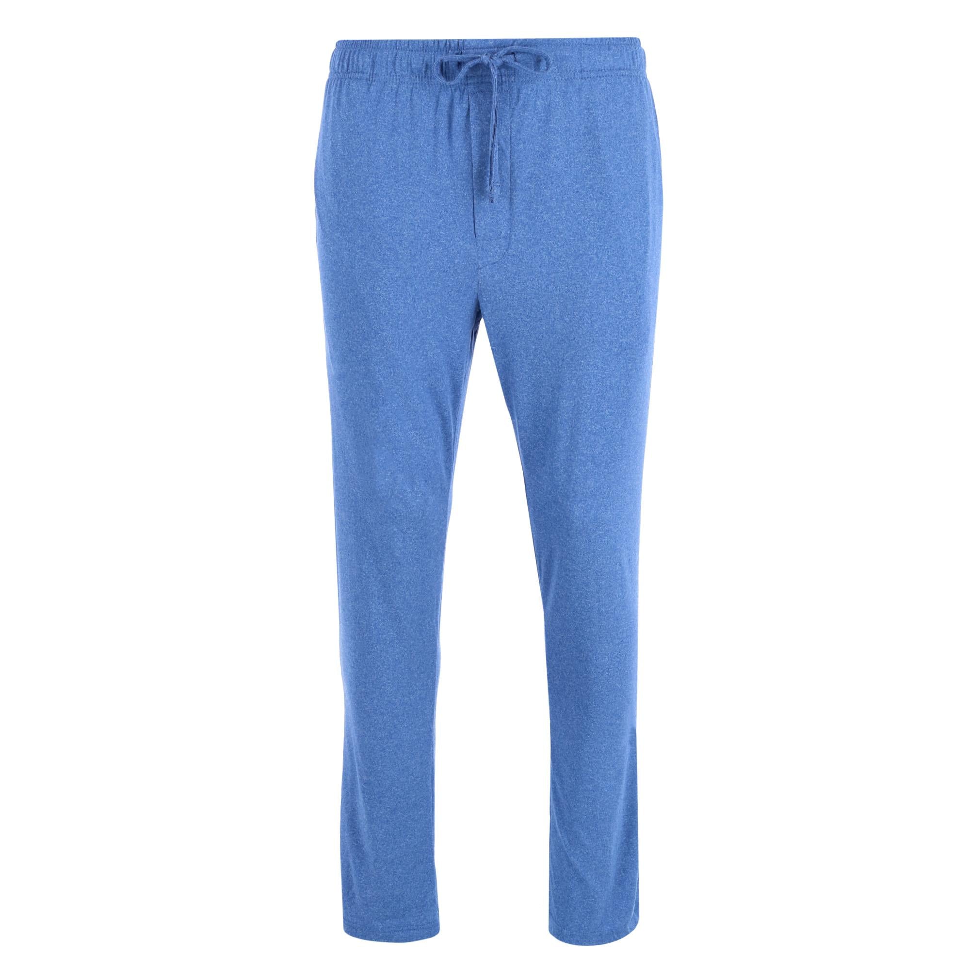 

Легкие мужские пижамные брюки без тегов Hanes, цвет medium blue heather