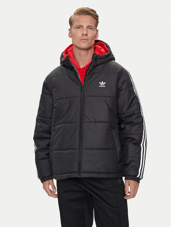 

Зимняя куртка regular fit adicolor JD9071 Adidas, черный
