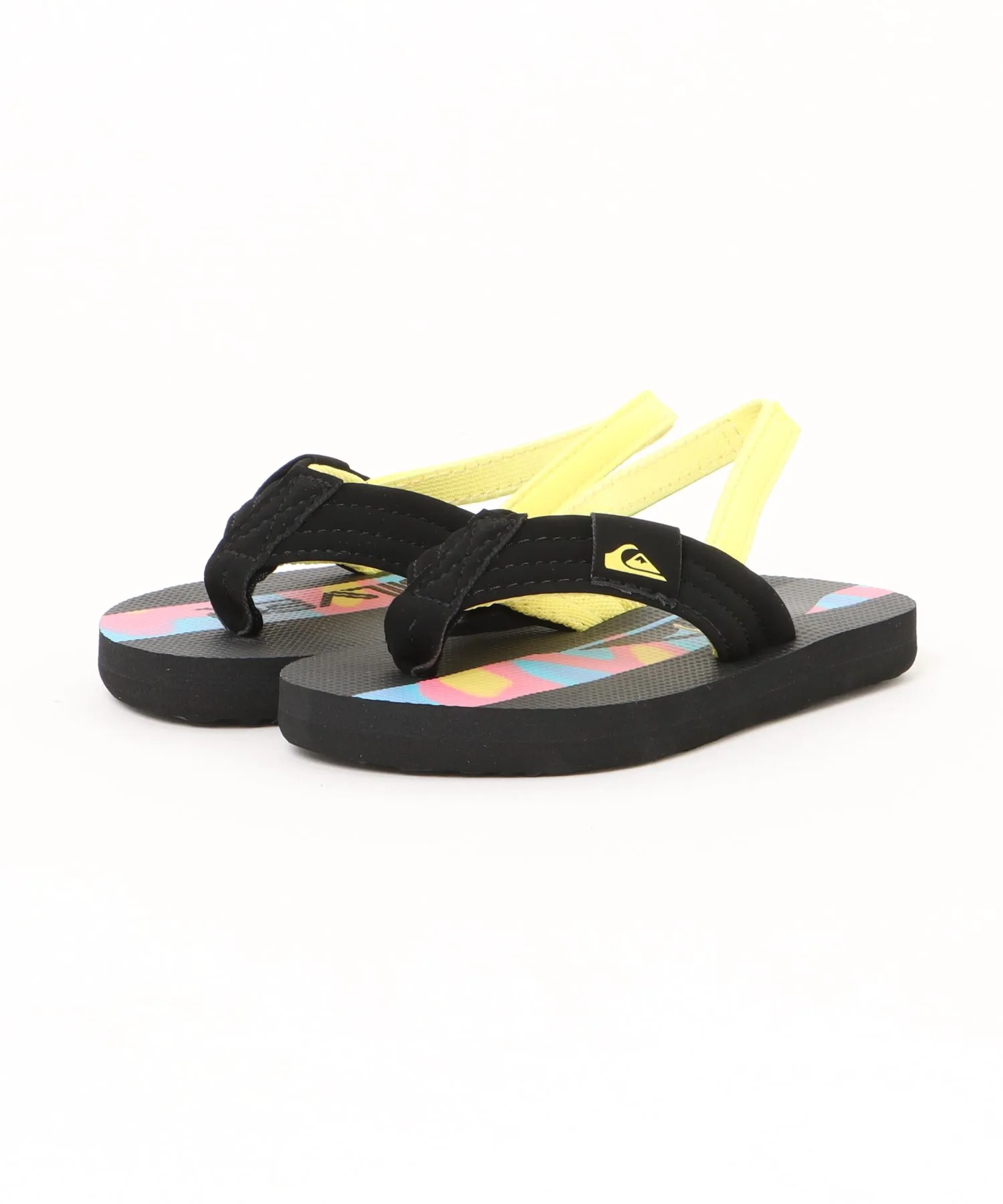 Детские пляжные сандалии с ремешком Molokai Layback Toddler Quiksilver чёрные