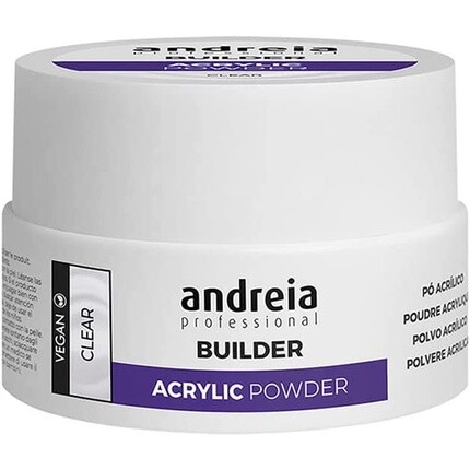 

Прозрачная акриловая пудра Builder 20 г, Andreia