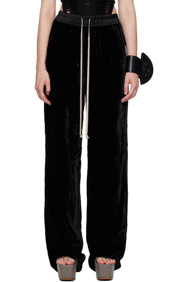 

Брюки Concordians Dietrich на шнурке Rick Owens, черный
