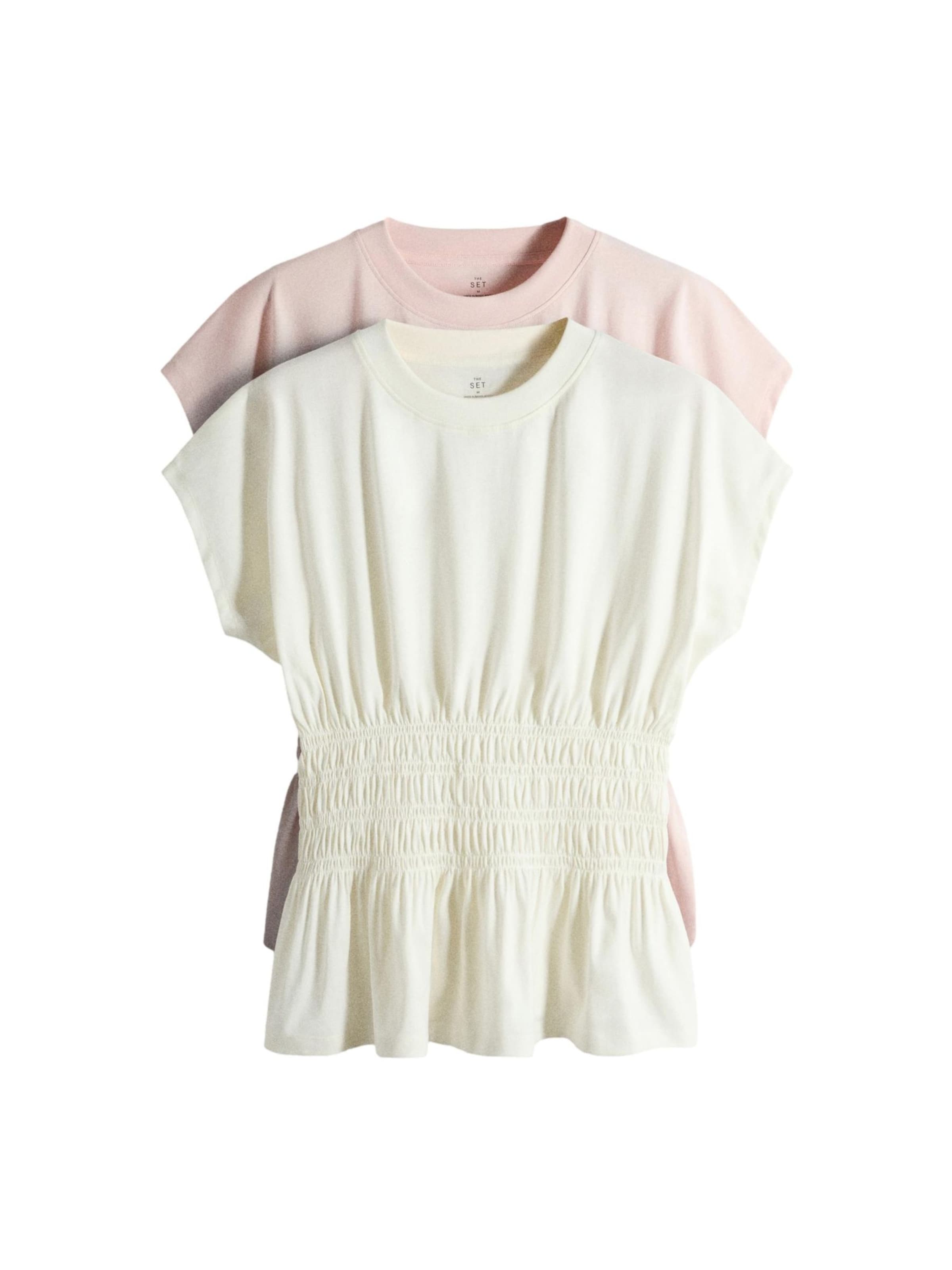 

The Set Футболка в розовом, белом, Розовый, The Set Футболка в розовом, белом