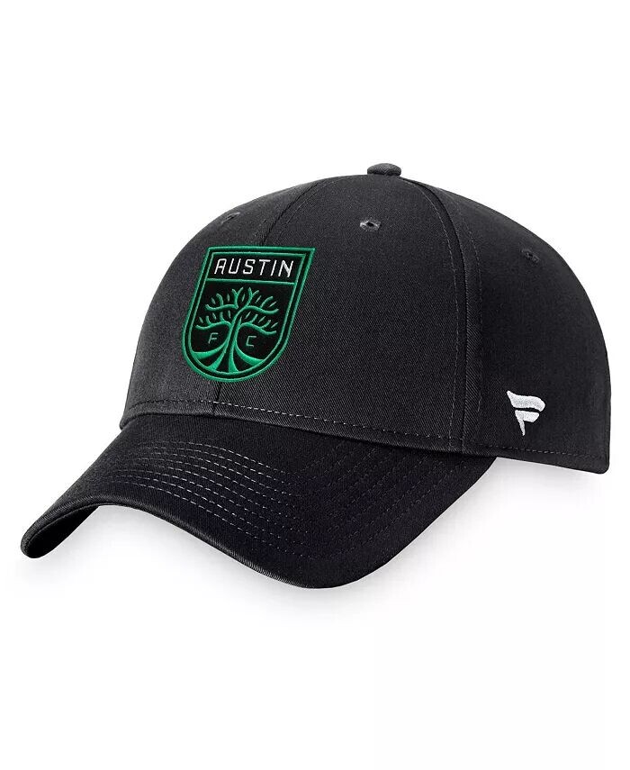 

Мужская черная регулируемая кепка Austin FC Alpha Fanatics, черный