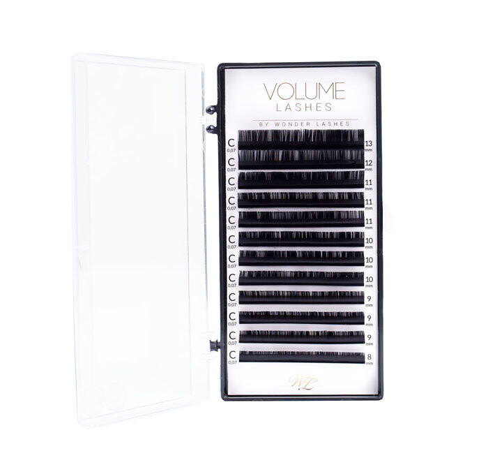 

Wonder Lashes, Volume Mix D 0,07, 8-13 мм