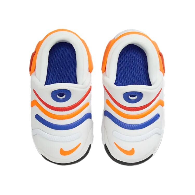 Кроссовки Nike Toddler Shoes TD Low-top White/Orange/Blue, цвет Mountain Peak White, Dutch Orange, Cosmic Blue Team Orange — фото 4