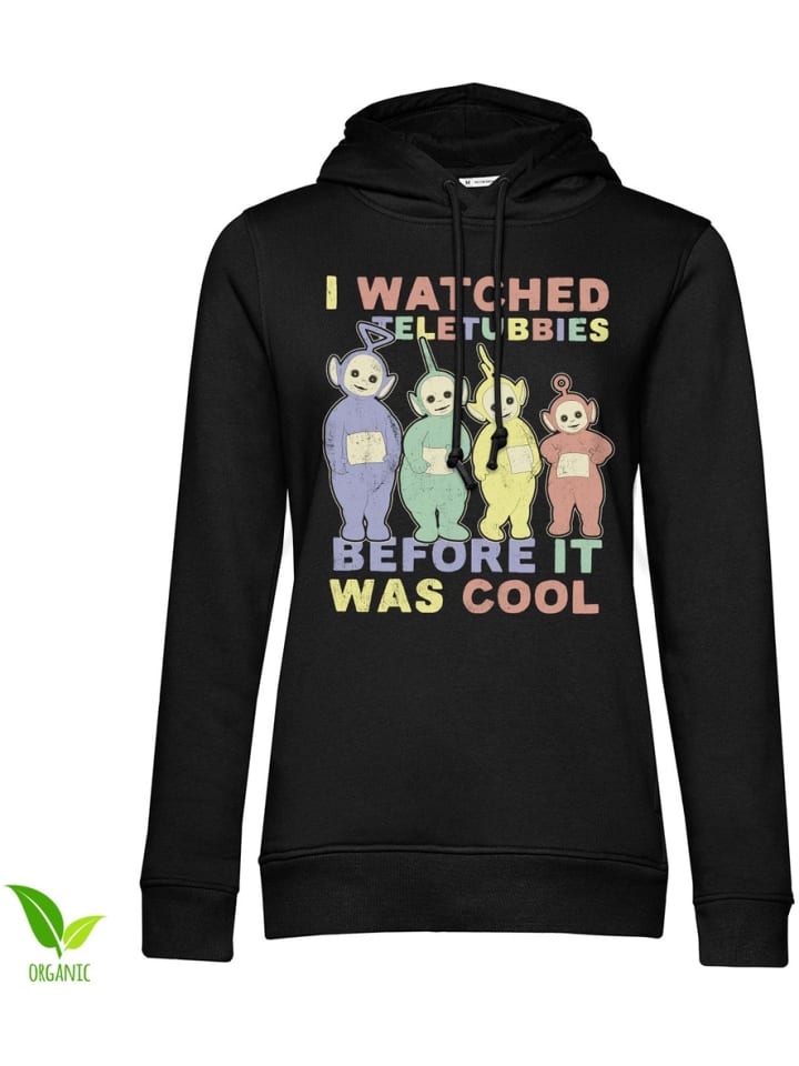 

Толстовка с капюшоном Teletubbies, черный