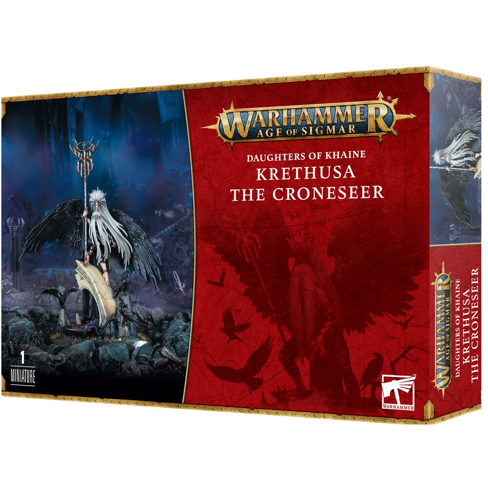 

Миниатюра Games Workshop Warhammer Age of Sigmar: Daughters of Khaine - Krethusa the Croneseer