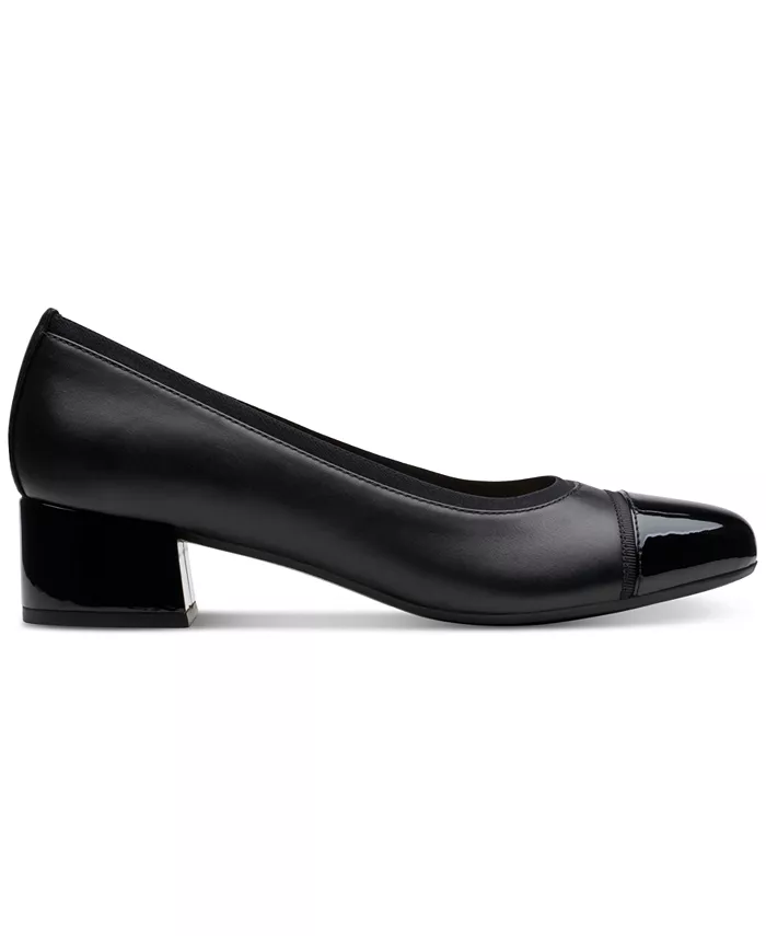 Коллекция Women's Marilyn Day Slip On Туфлиs Clarks, черный — фото 2