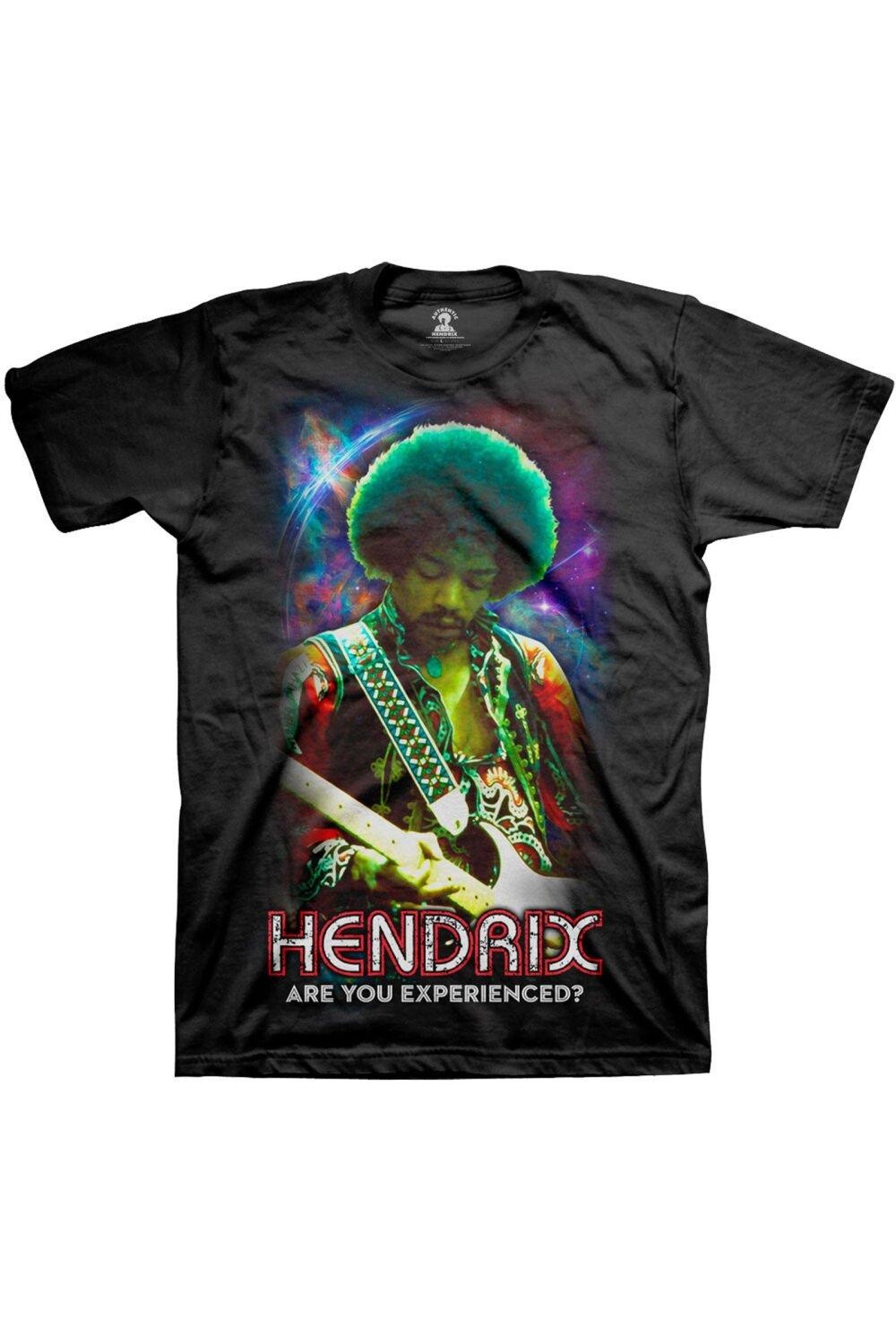 

Хлопковая футболка «Вы опытный» Jimi Hendrix, черный