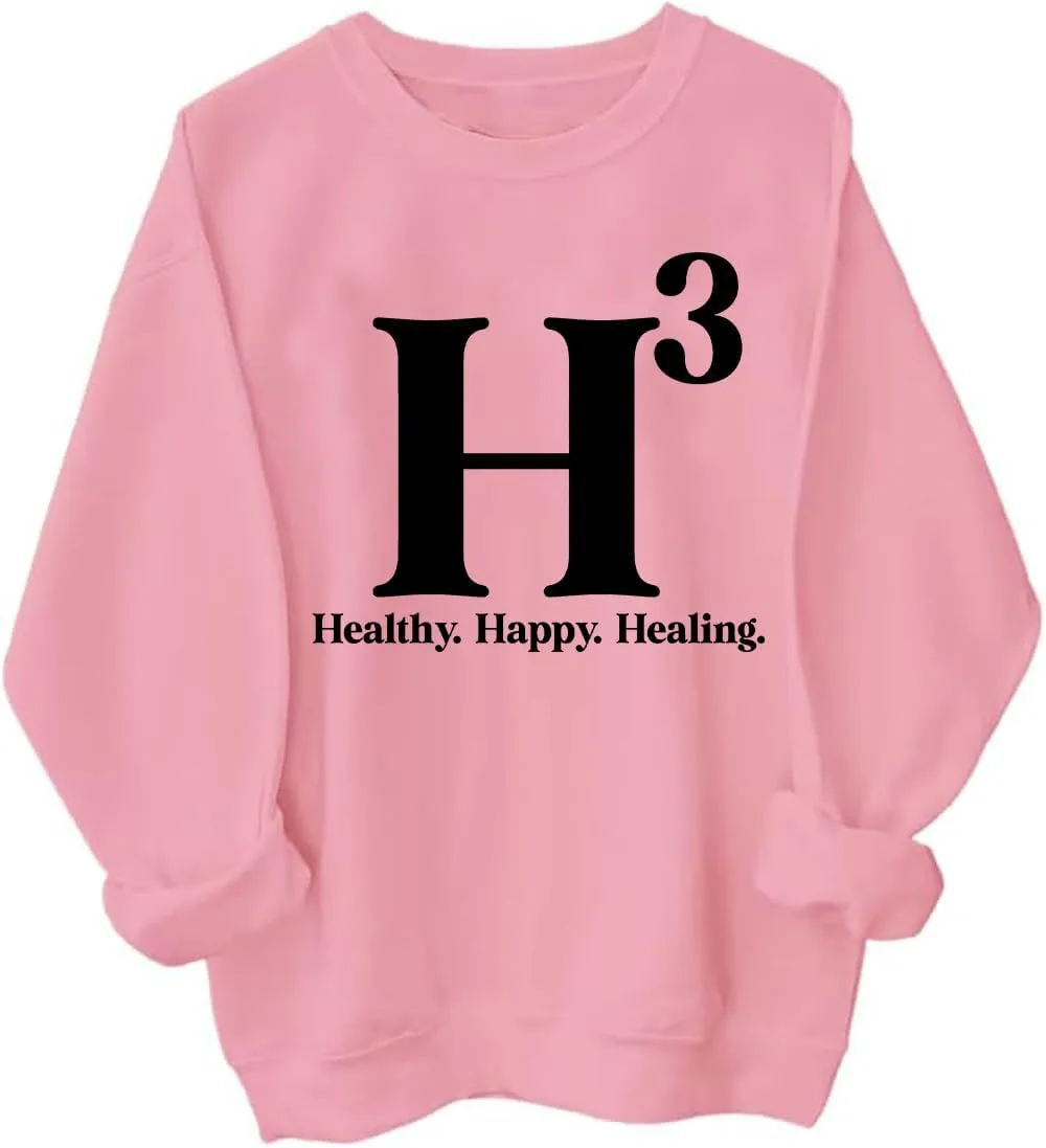Толстовка с капюшоном H3 Healthy Happy Healing