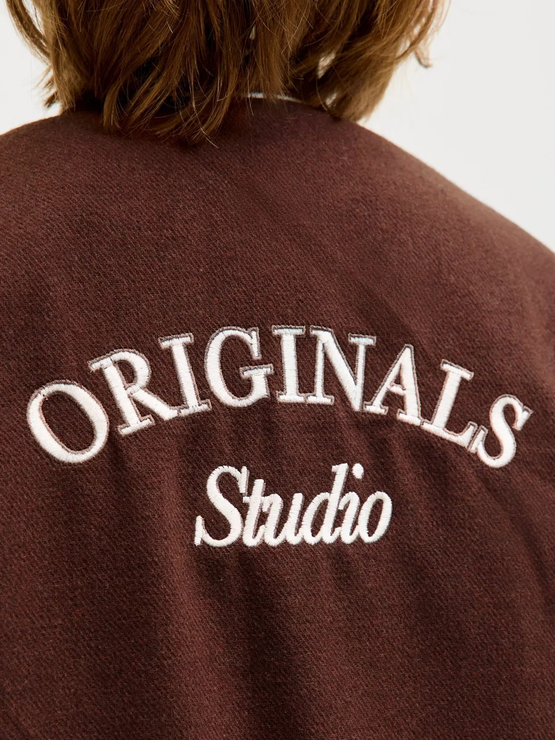 Блузон JACK & JONES Junior, deep mahogany — фото 4