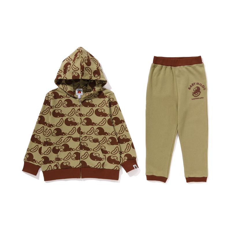 

Повседневная спортивная одежда для детей A BATHING APE, зеленый GRX