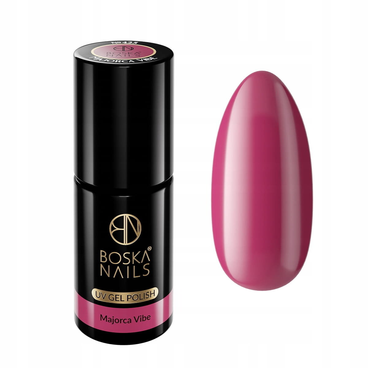

Boska Nails 425 Majorca Vibe цветной гибридный лак 6мл