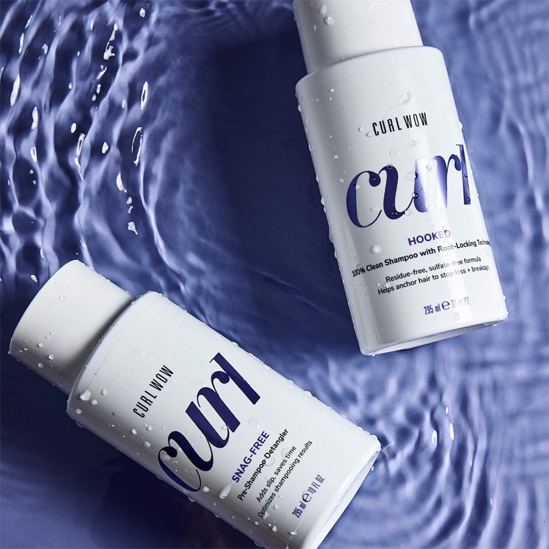 Питательный шампунь Curl Hooked для волнистых и вьющихся волос Color Wow, 295 мл — фото 4