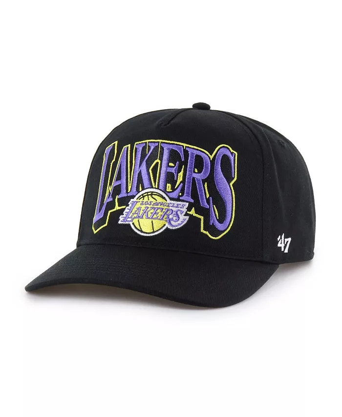 

Мужская черная шапка Los Angeles Lakers Every Time Past Champs Hitch с регулируемой застежкой '47 Brand