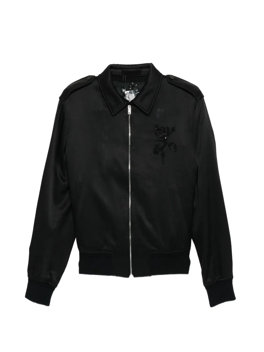 Куртка с молниями Alexander McQueen, черный