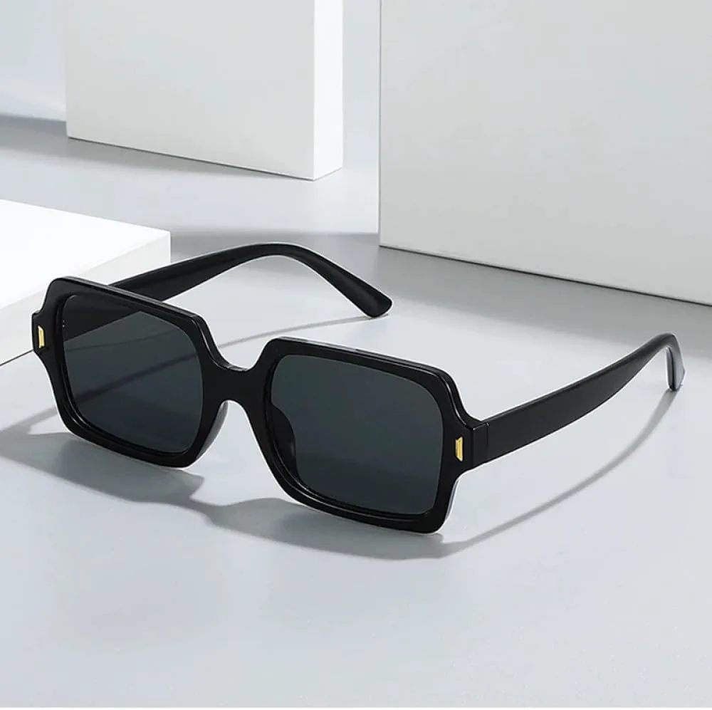 

Ретро женские солнцезащитные очки с защитой от УФ-излучения UV400, модные заклепки, мужские солнцезащитные очки с градиентным переходом цвета TYUVIVO, Champagne Tea