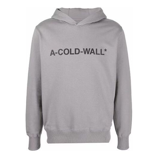 

Толстовка logo popover hoodie 'grey' A-Cold-Wall*, серый
