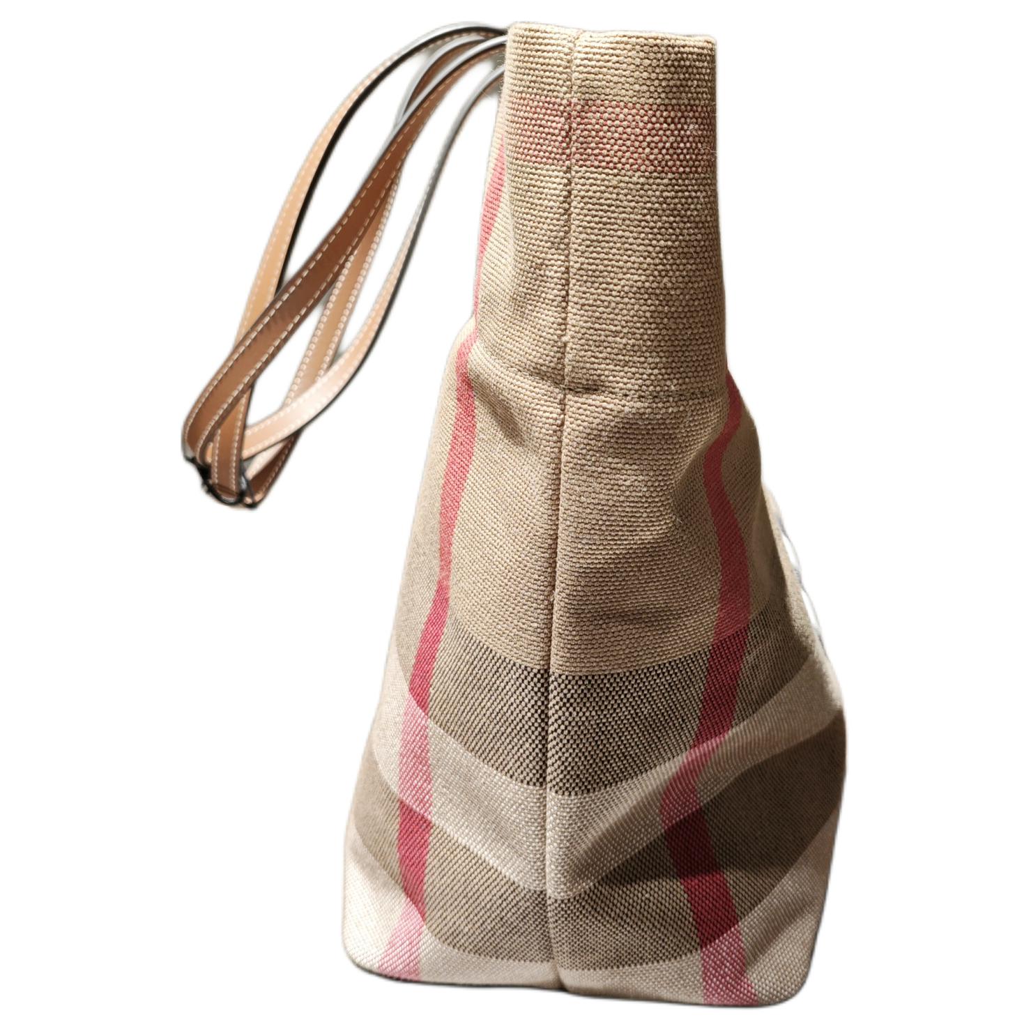 Сумка-шопер Burberry из хлопка — фото 3