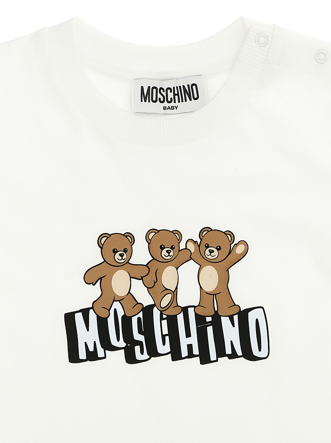 Футболка «Moschino Teddy Bear» + бермуды MOSCHINO BABY, желтый — фото 4