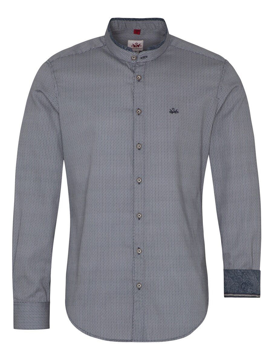 

Рубашка на пуговицах классического кроя SPIETH & WENSKY Dorian, серый