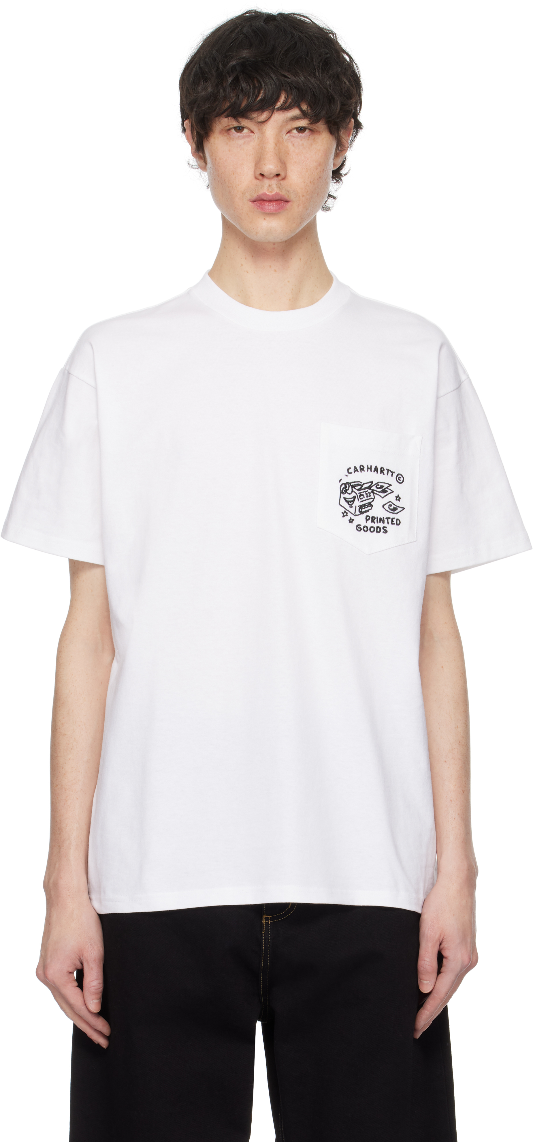 

Футболка с карманом White Fragments Carhartt Work In Progress