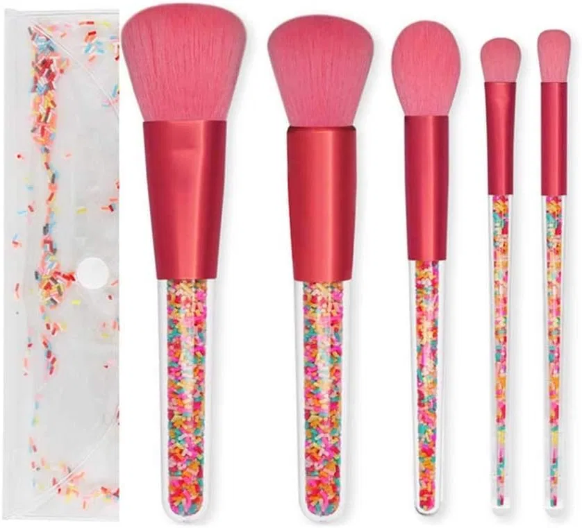 Набор кистей для макияжа Candy Crystal BSKUAJH 5 предметов