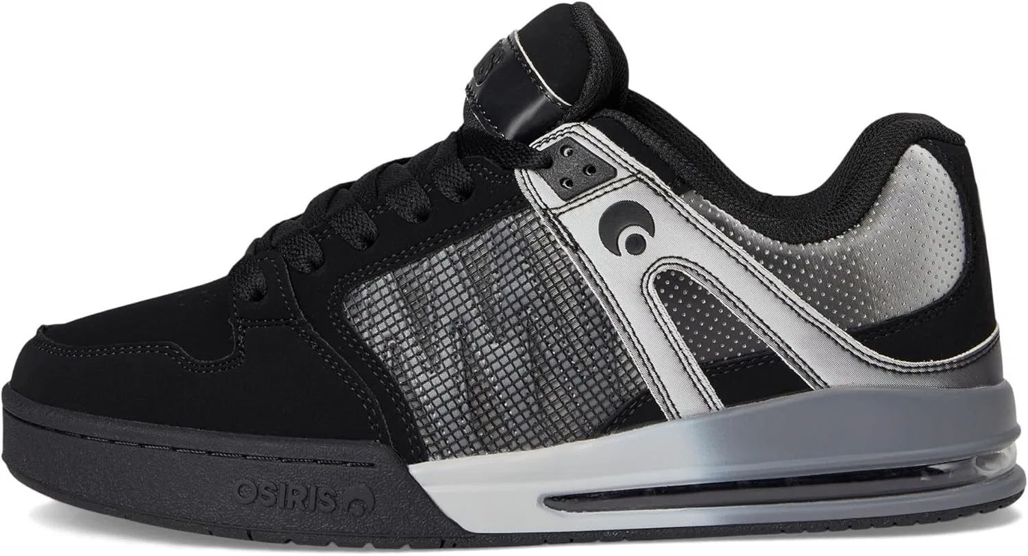 Мужские кроссовки для скейтбординга Osiris, цвет Silver/Black/Holo — фото 4