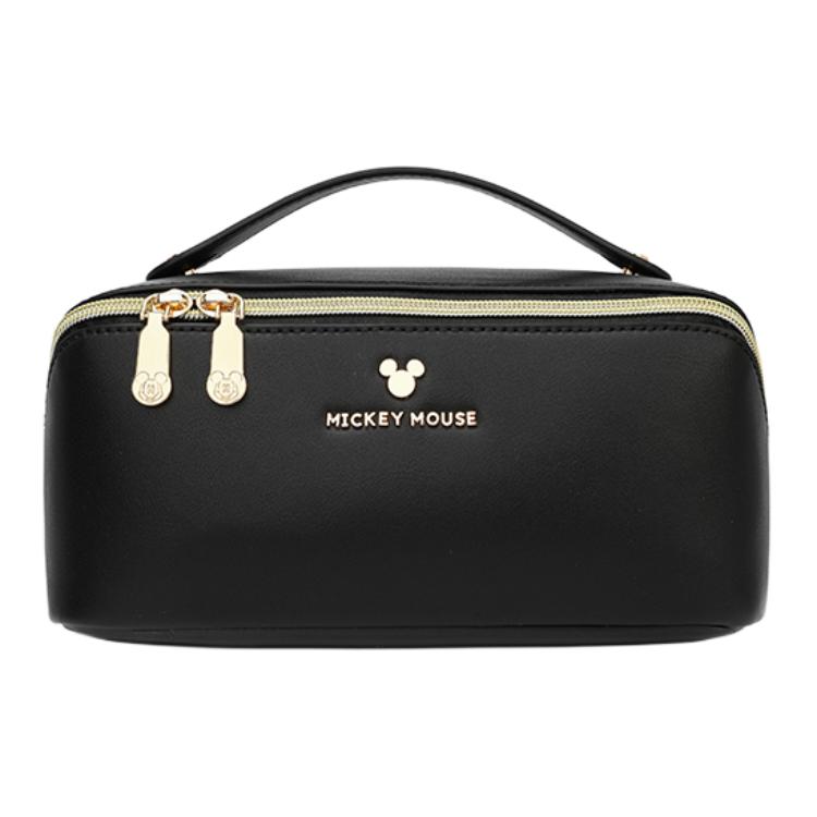 

Сумка для макияжа Aurora Style большая многослойная водонепроницаемая портативная Disney, черный