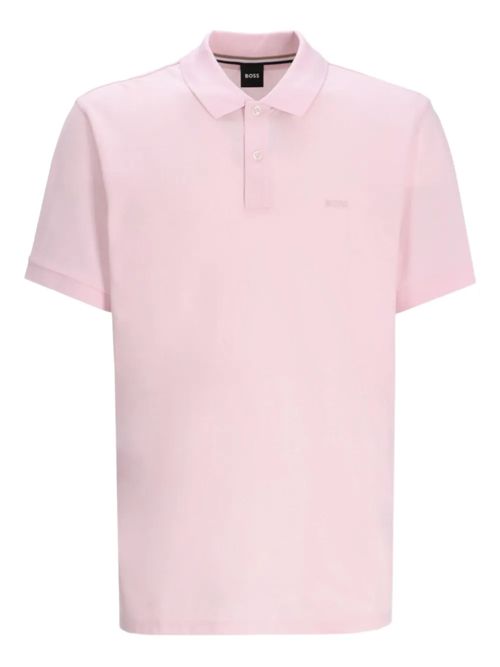 

Рубашка поло из ткани пике BOSS, розовый