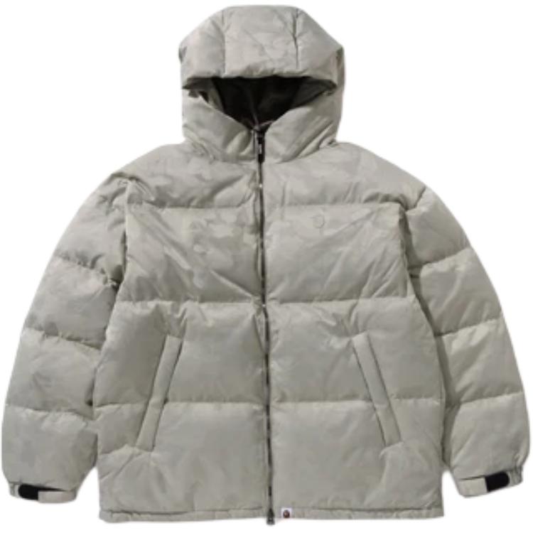 

A BATHING APE Куртка Bape Solid Camo Jacquard, Gray