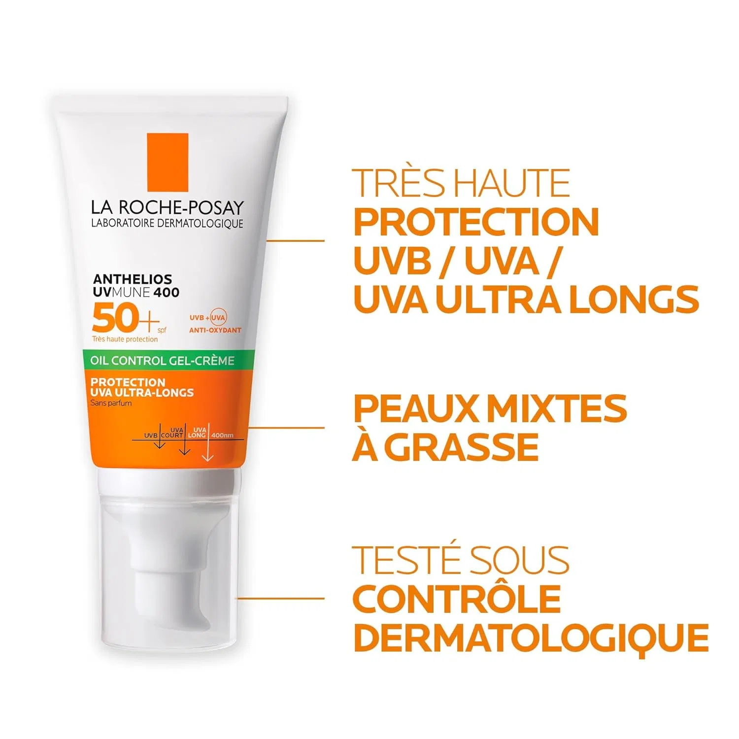 Солнцезащитный крем Anthelios Tocco Sec SPF50+ от La Roche-Posay La Roche-Posay — фото 2