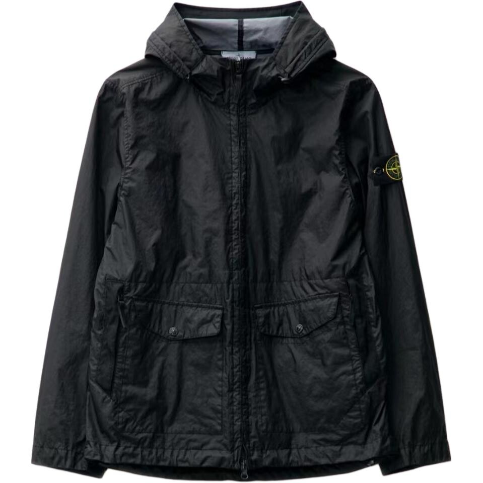 

Куртка мужская Stone Island Compass-badge Coated, черный