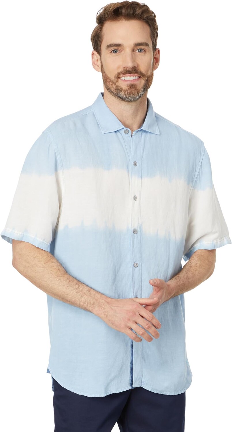 

Рубашка Tommy Bahama Tie Dye One On, цвет Chambray Blue