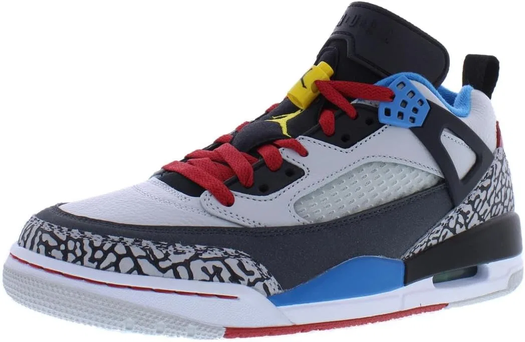 Мужские кроссовки Jordan Spizike Low SE (IM7425-004, нейтрально-серый/цвет университетской формы/синий)