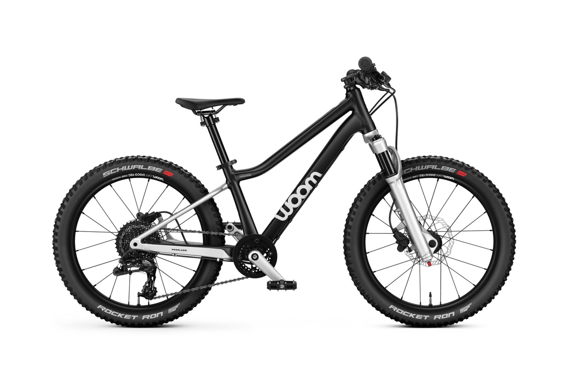 

Детский велосипед Woom Off air 4 - 20 дюймов - diamant - 2026, schwarz | black