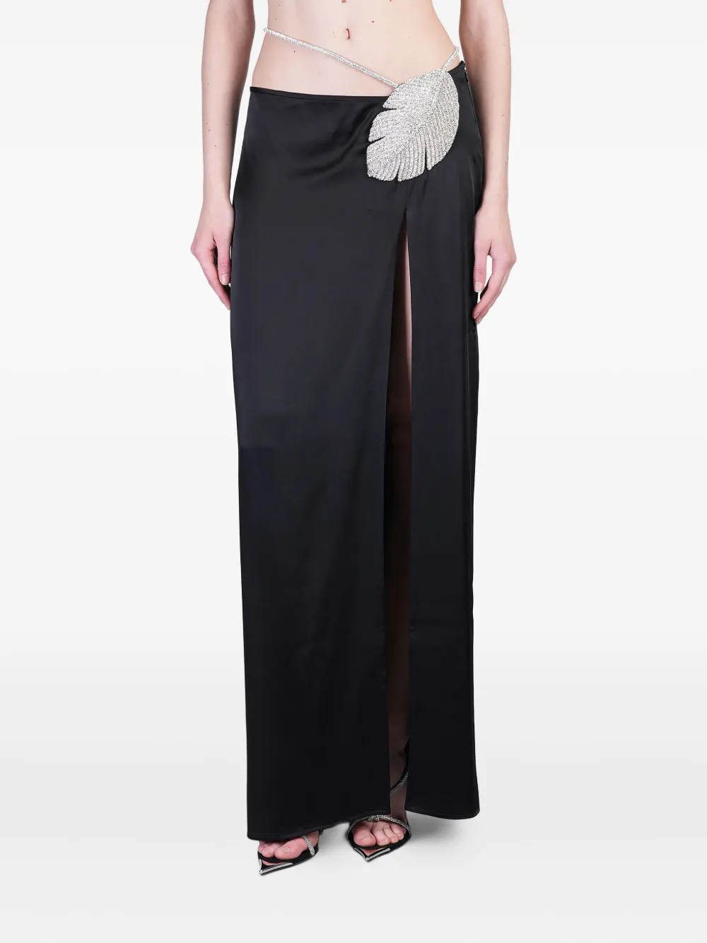 

Юбка макси Yasmin Nuè, черный