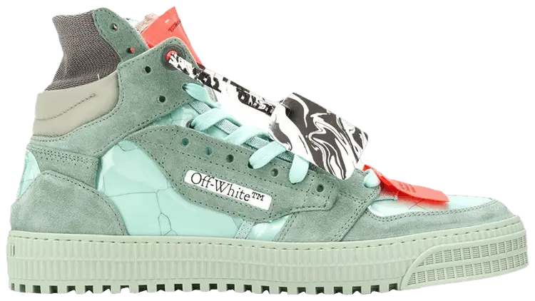 

Кроссовки Off-White Off-Court High 'Mint Green', зеленый