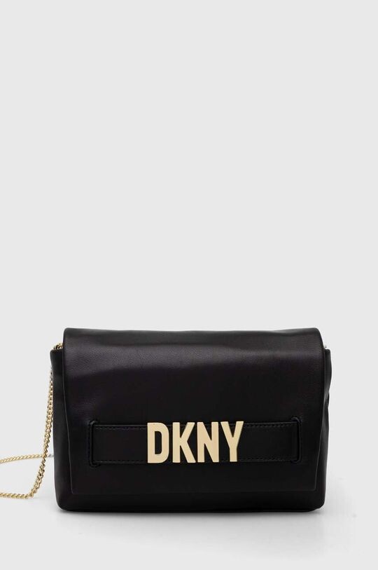 

Кожаная сумочка Dkny, черный