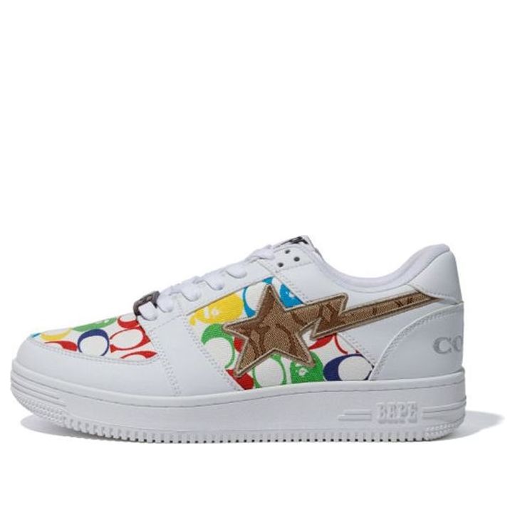 

Кеды A Bathing Bape Sta x Coach 1G23-191-902WHT, белый