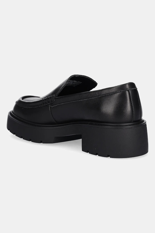 Мокасины Combat Loafer HW кожаные Calvin Klein Jeans, черный — фото 3