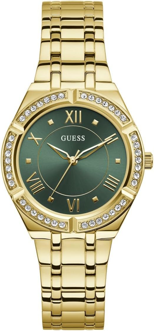 

Часы Guess Blue + Rose Gold-Tone Crystal Silicone, Gold Tone/Gold Tone/Green, Позолоченный, Часы Guess Blue + Rose Gold-Tone Crystal Silicone, Gold Tone/Gold Tone/Green