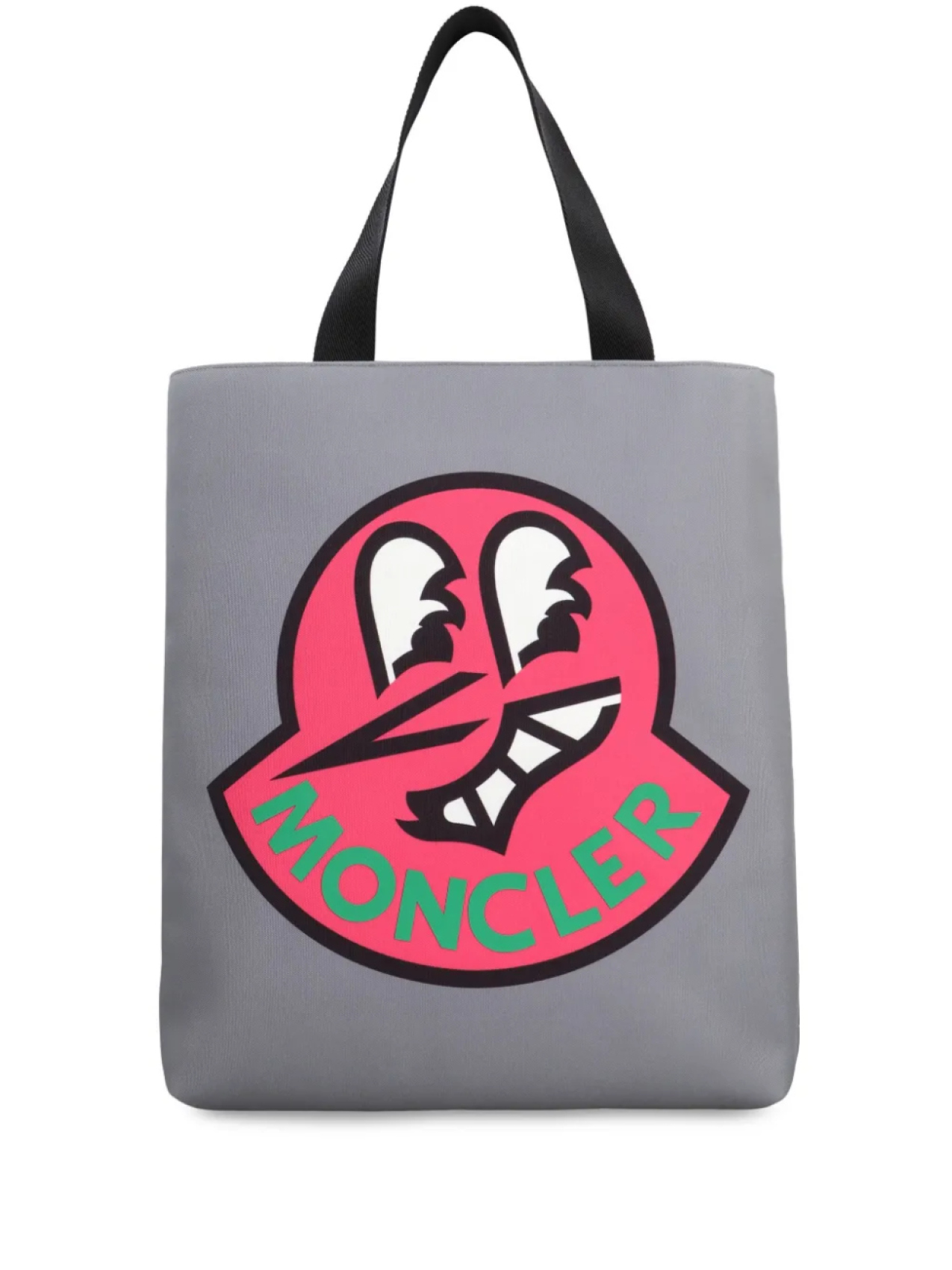 

Сумка-тоут с логотипом Moncler, серый