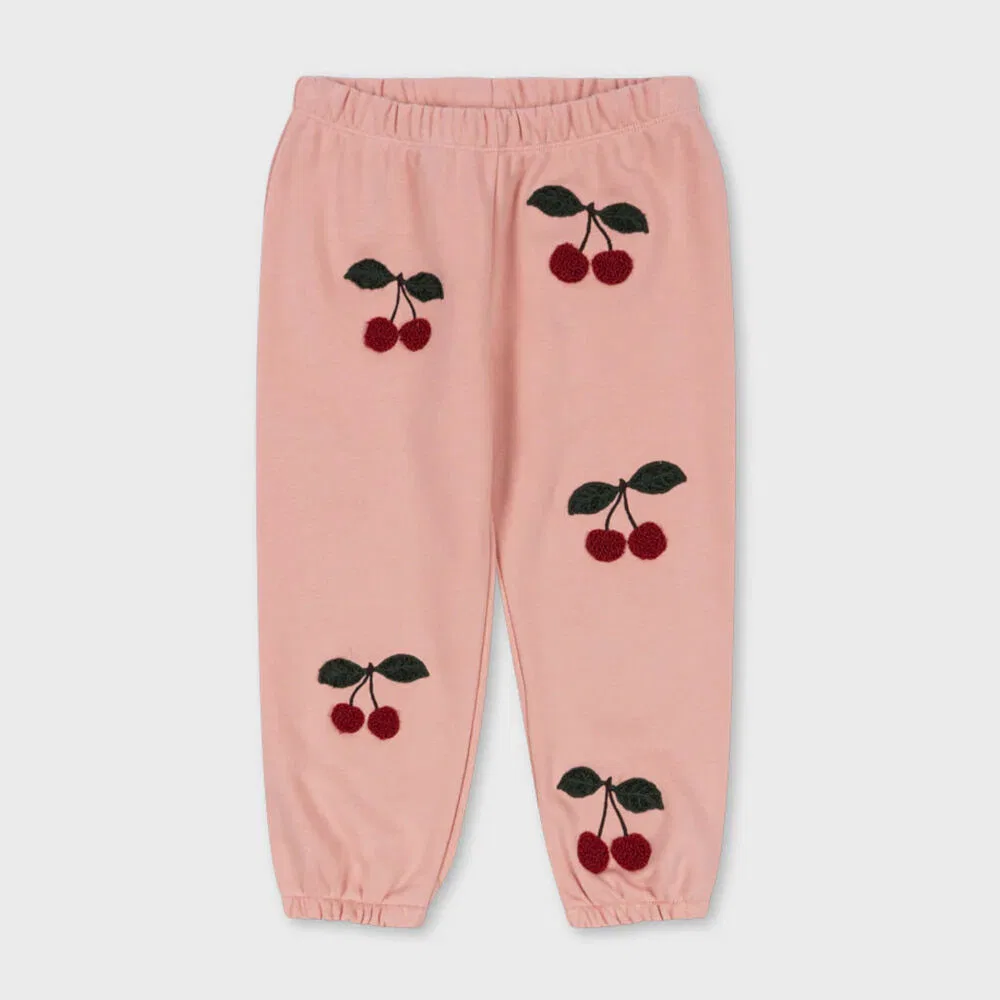 Детские брюки из махрового хлопка Mellow Rose от Konges Sloejd