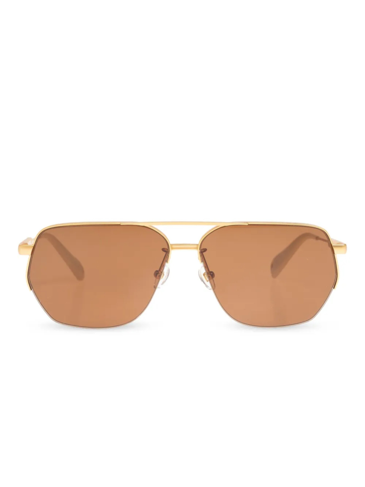 

Jacquemus солнцезащитные очки JAC67, золотой