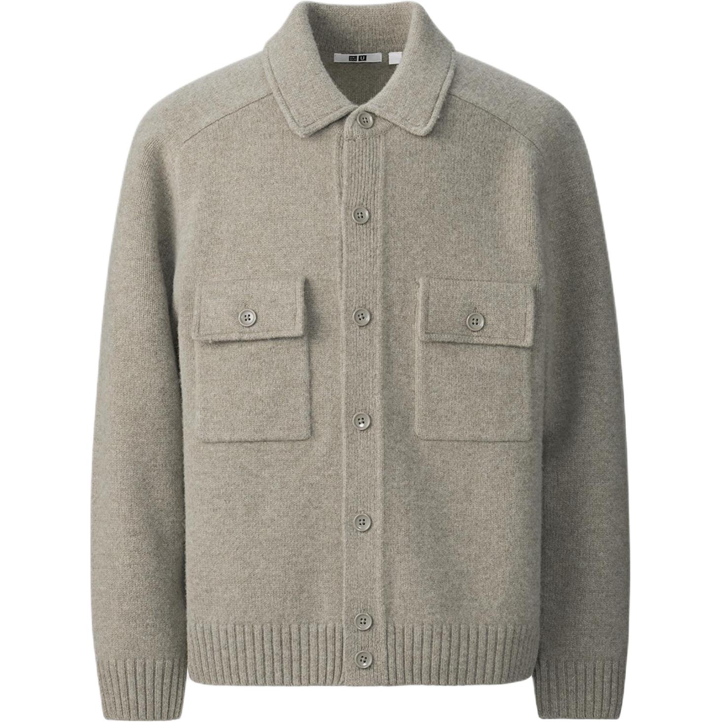 

UNIQLO Куртка U Collection унисекс травянисто-зеленая