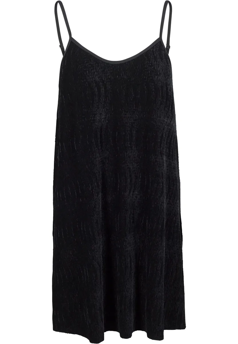 

Платье-рубашка URBAN CLASSICS " Urban Classics Women's Ladies Velvet Slip Dress" (1 шт.), черный