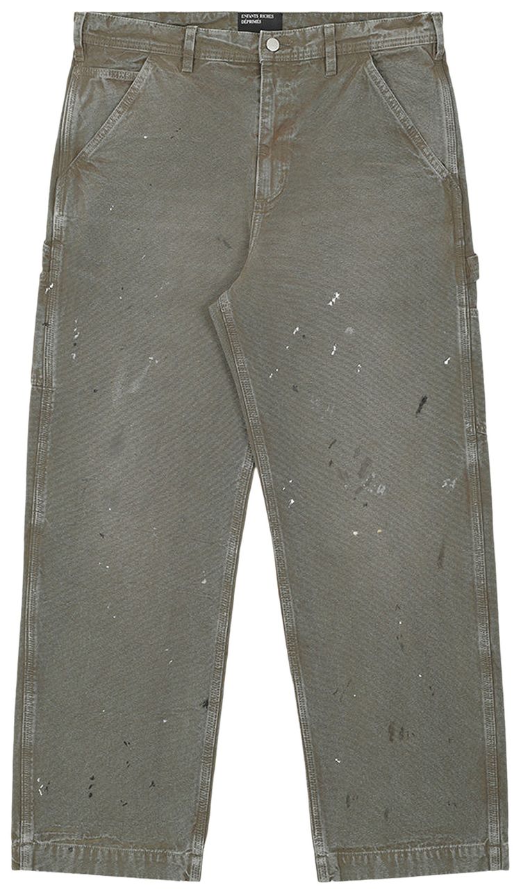 

Брюки Enfants Riches Déprimés Paint, зеленый