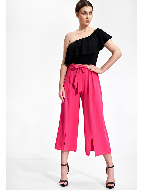 

Женские брюки regular fit Figlfigl, розовый